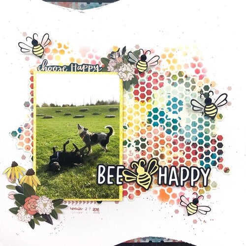 Scrapbook.com - Stencils - Honeycomb - 6x8 5 Scrapbook.com - Stencils - Honeycomb - 6x8