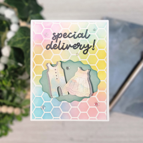 Scrapbook.com - Stencils - Honeycomb - 6x8 6 Scrapbook.com - Stencils - Honeycomb - 6x8