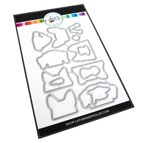 Catherine Pooler Designs - Let's Party Collection - Dies - Peeking Pets 1 Catherine Pooler Designs - Let's Party Collection - Dies - Peeking Pets
