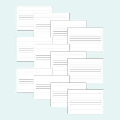 Scrapbook.com - Simple Scrapbooks - Cards - 4x6 Horizontal Journaling Cards - 12 Pack 1 Scrapbook.com - Simple Scrapbooks - Cards - 4x6 Horizontal Journaling Cards - 12 Pack