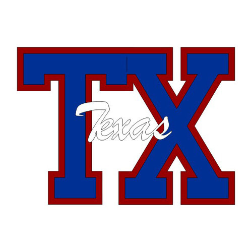 Scrapbook Customs - Laser Cuts - Texas Initials 1 Scrapbook Customs - Laser Cuts - Texas Initials