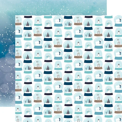 Echo Park - Winter Magic Collection - 12 x 12 Double Sided Paper - Let It Snow 1 Echo Park - Winter Magic Collection - 12 x 12 Double Sided Paper - Let It Snow