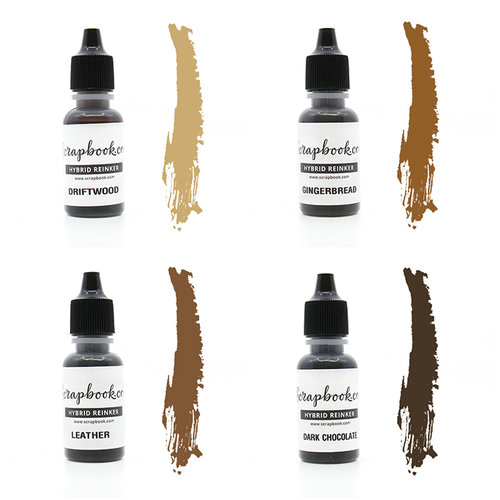 Scrapbook.com - Premium Hybrid Reinker Kit - Wood Group 1 Scrapbook.com - Premium Hybrid Reinker Kit - Wood Group
