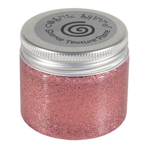 Cosmic Shimmer - Sparkle Texture Paste - Rose Copper 1 Cosmic Shimmer - Sparkle Texture Paste - Rose Copper