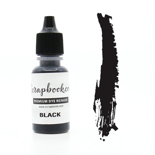 Scrapbook.com - Premium Dye Reinker - Black 1 Scrapbook.com - Premium Dye Reinker - Black