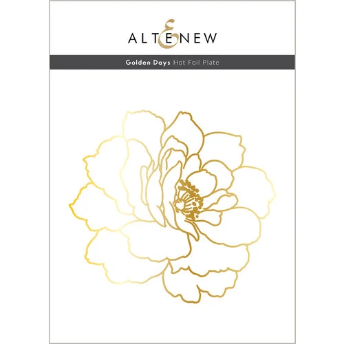 Altenew - Hot Foil Plate - Golden Days