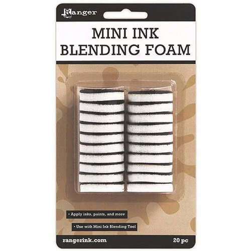 Ranger Ink - Tim Holtz - Mini Ink Blending Tool Replacement Foams - Round - 2 Pack 2 Ranger Ink - Tim Holtz - Mini Ink Blending Tool Replacement Foams - Round - 2 Pack