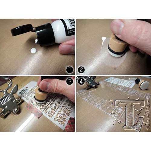 Ranger Ink - Tim Holtz - Mini Ink Blending Tool Replacement Foams - Round - 2 Pack 3 Ranger Ink - Tim Holtz - Mini Ink Blending Tool Replacement Foams - Round - 2 Pack