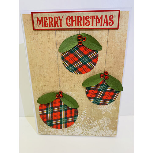 Reminisce - Rustic Christmas Collection - 12 x 12 Double Sided Paper - Rustic Christmas