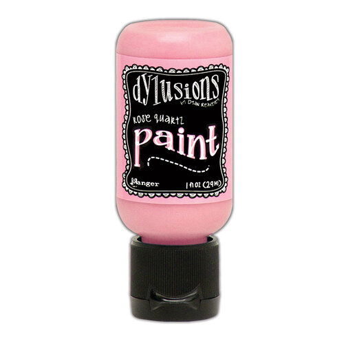 Ranger Ink - Dylusions Paints - Flip Cap Bottle - Rose Quartz 1 Ranger Ink - Dylusions Paints - Flip Cap Bottle - Rose Quartz