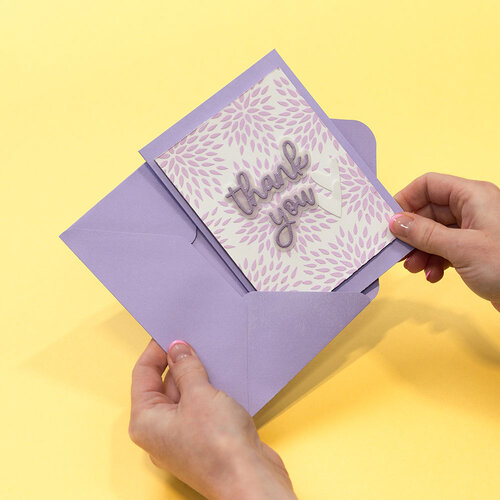 Sizzix - Surfacez Collection - A6 - Card and Envelope Pack - 10 Pack - Lavender Dust 5 Sizzix - Surfacez Collection - A6 - Card and Envelope Pack - 10 Pack - Lavender Dust