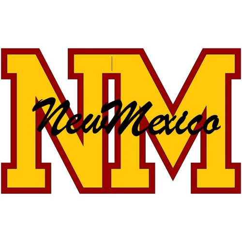 Scrapbook Customs - Laser Cuts - New Mexico Initials 1 Scrapbook Customs - Laser Cuts - New Mexico Initials
