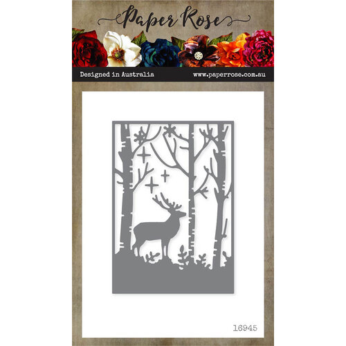 Paper Rose - Dies - Reindeer in Forest 1 Paper Rose - Dies - Reindeer in Forest