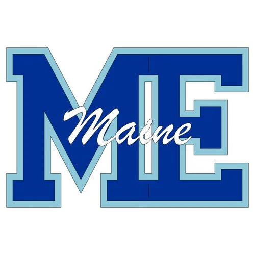 Scrapbook Customs - Laser Cuts - Maine Initials