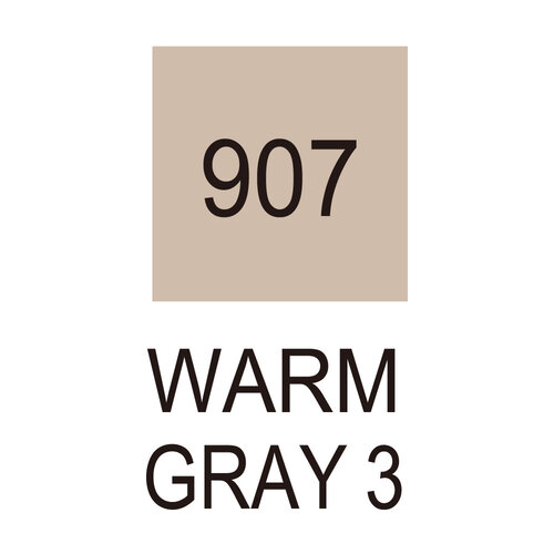 Kuretake - ZIG - Clean Color - Real Brush Marker - Warm Gray 3