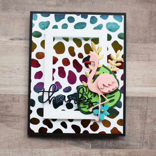 Therm O Web - iCraft - Deco Foil - Toner Card Fronts - Wild Thing
