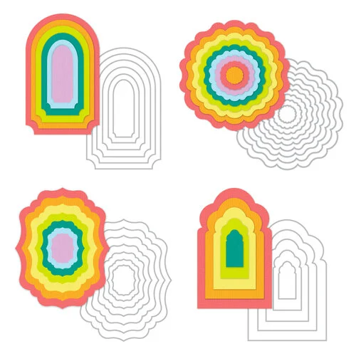 Scrapbook.com - Elegant Nested Dies Bundle