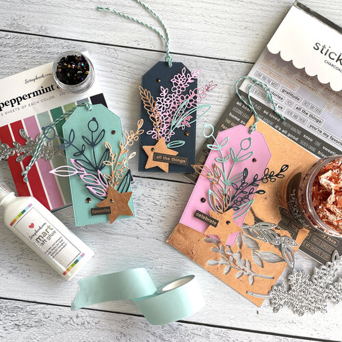 Scrapbook.com - Decorative Die Set - Sprigs 8 Scrapbook.com - Decorative Die Set - Sprigs