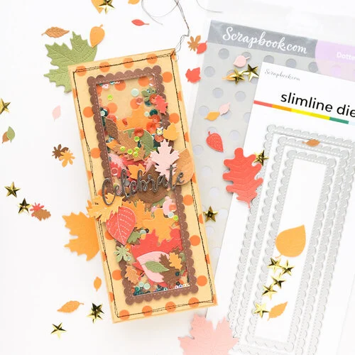 Scrapbook.com - Stencils - Dotted - 6x8