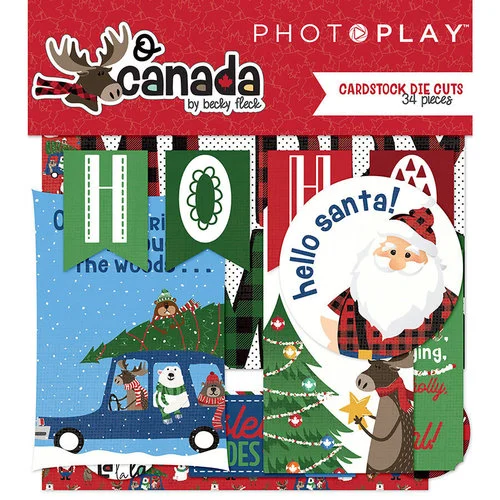 PhotoPlay - O Canada Christmas Collection - Ephemera 1 PhotoPlay - O Canada Christmas Collection - Ephemera