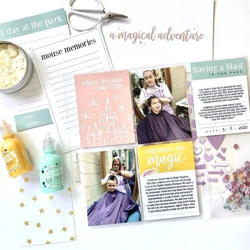 Scrapbook.com - Simple Scrapbooks - Cards - Enchanted Theme Park - 14 Cards