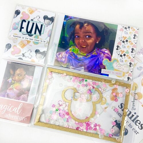 Scrapbook.com - Simple Scrapbooks - Cards - Enchanted Theme Park - 14 Cards