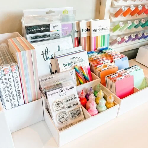 Scrapbook.com - Craft Room Basics - Favorites Bundle - White