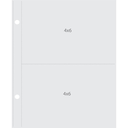 Simple Stories - SNAP Studio Collection - 4 x 6 Divided Page Protectors - 10 Pack 2 Simple Stories - SNAP Studio Collection - 4 x 6 Divided Page Protectors - 10 Pack