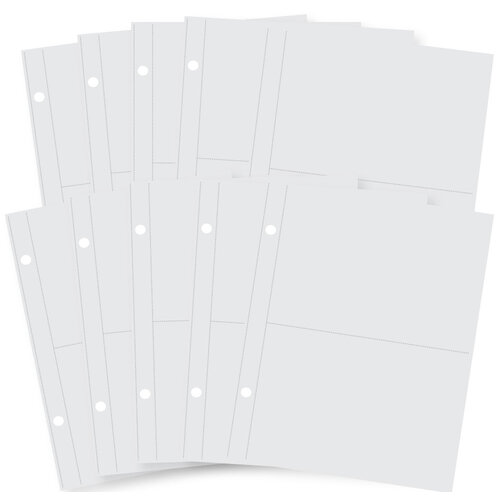 Simple Stories - SNAP Studio Collection - 4 x 6 Divided Page Protectors - 10 Pack 3 Simple Stories - SNAP Studio Collection - 4 x 6 Divided Page Protectors - 10 Pack