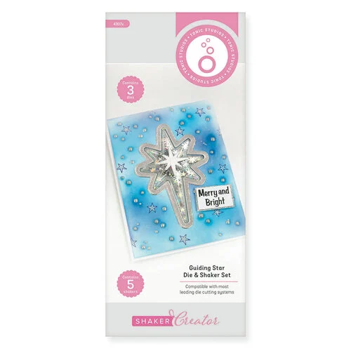 Tonic Studios - Christmas - Shaker Creator - Die and Shaker Set - Guiding Star
