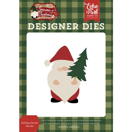 Echo Park - Gnome For Christmas Collection - Designer Dies - Holiday Gnome 1 Echo Park - Gnome For Christmas Collection - Designer Dies - Holiday Gnome