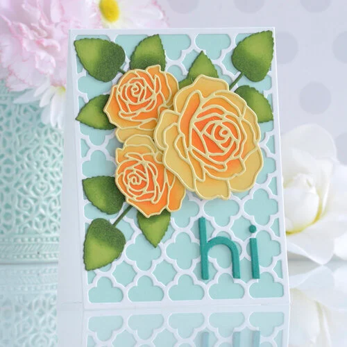 Scrapbook.com - Decorative Die Set - A2 Plate - Mosaic 3 Scrapbook.com - Decorative Die Set - A2 Plate - Mosaic