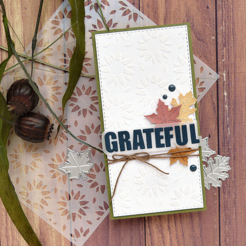 Scrapbook.com - Decorative Emboss and Die Set - Autumn Leaves 13 Scrapbook.com - Decorative Emboss and Die Set - Autumn Leaves