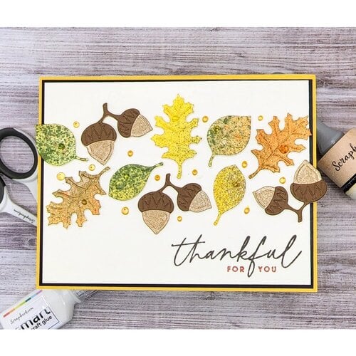 Scrapbook.com - Decorative Emboss and Die Set - Autumn Leaves 14 Scrapbook.com - Decorative Emboss and Die Set - Autumn Leaves