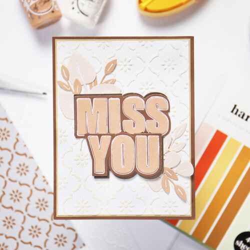 Scrapbook.com - Decorative Die Set - Love Block Words 5 Scrapbook.com - Decorative Die Set - Love Block Words