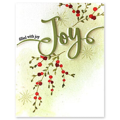 Penny Black - Christmastime Collection - Creative Dies - Joy Edger 2 Penny Black - Christmastime Collection - Creative Dies - Joy Edger