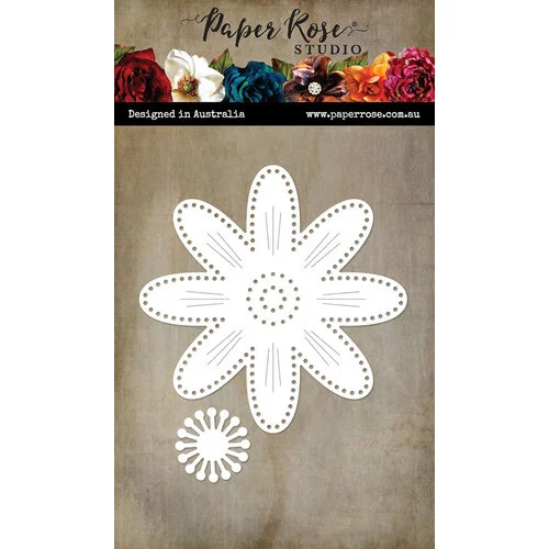Paper Rose - Dies - Stitching Flower 2 1 Paper Rose - Dies - Stitching Flower 2