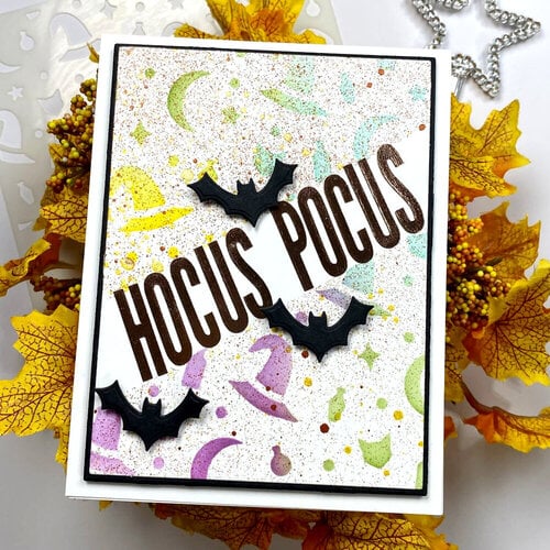 Scrapbook.com - Stencils - Magic Potion - 6x8