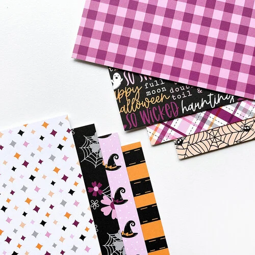 Catherine Pooler Designs - Sweet-n-Spooky Collection - Halloween - 6 x 6 Patterned Paper Pack 2 Catherine Pooler Designs - Sweet-n-Spooky Collection - Halloween - 6 x 6 Patterned Paper Pack