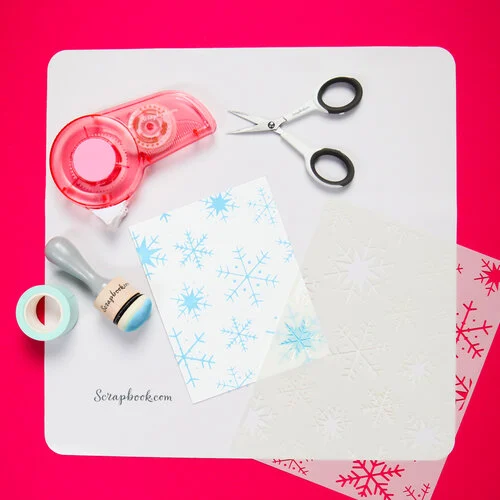 Scrapbook.com - Project Grip - Double Sided Silicone Craft Mat - White - Medium - 12x12 - 3 pack