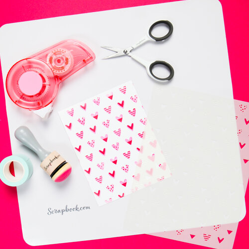 Scrapbook.com - Project Grip - Double Sided Silicone Craft Mat - White - Medium - 12x12 - 3 pack