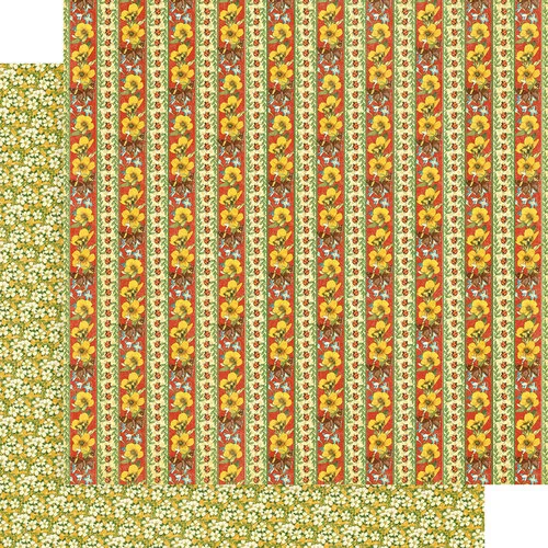 Graphic 45 - Little Things Collection - 12 x 12 Double Sided Paper - Hello Ladybug