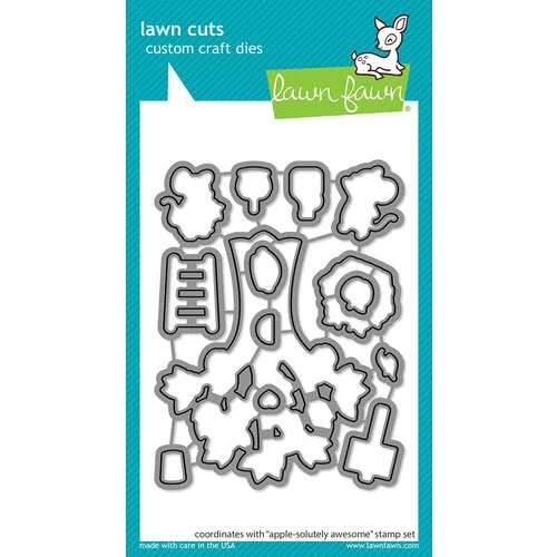 Lawn Fawn - Lawn Cuts - Dies - Apple-solutely Awesome