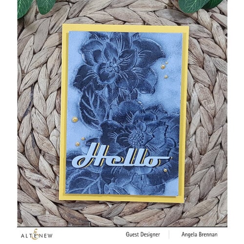 Altenew - Embossing Folder - 3D - Sunshine Blossoms 4 Altenew - Embossing Folder - 3D - Sunshine Blossoms