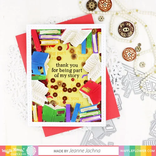 Waffle Flower Crafts - Clear Photopolymer Stamps - Story Sentiments 4 Waffle Flower Crafts - Clear Photopolymer Stamps - Story Sentiments