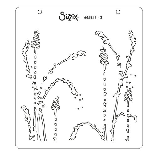 Sizzix - Layered Stencils - Wildflowers - 4 Pack 3 Sizzix - Layered Stencils - Wildflowers - 4 Pack