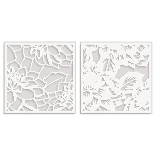 Altenew - Layering Stencil - 2 in 1 Set - Dahlia