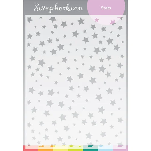 Scrapbook.com - Stencils - Stars - 6x8 1 Scrapbook.com - Stencils - Stars - 6x8