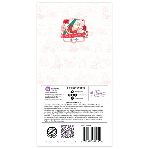 Prima - Candy Cane Lane Collection - Christmas - Puffy Stickers 2 3 Prima - Candy Cane Lane Collection - Christmas - Puffy Stickers 2