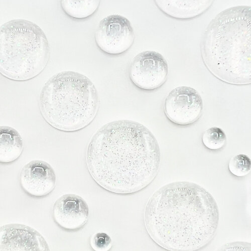 Trinity Stamps - Enamel Dots - Transparent Sparkle 2 Trinity Stamps - Enamel Dots - Transparent Sparkle